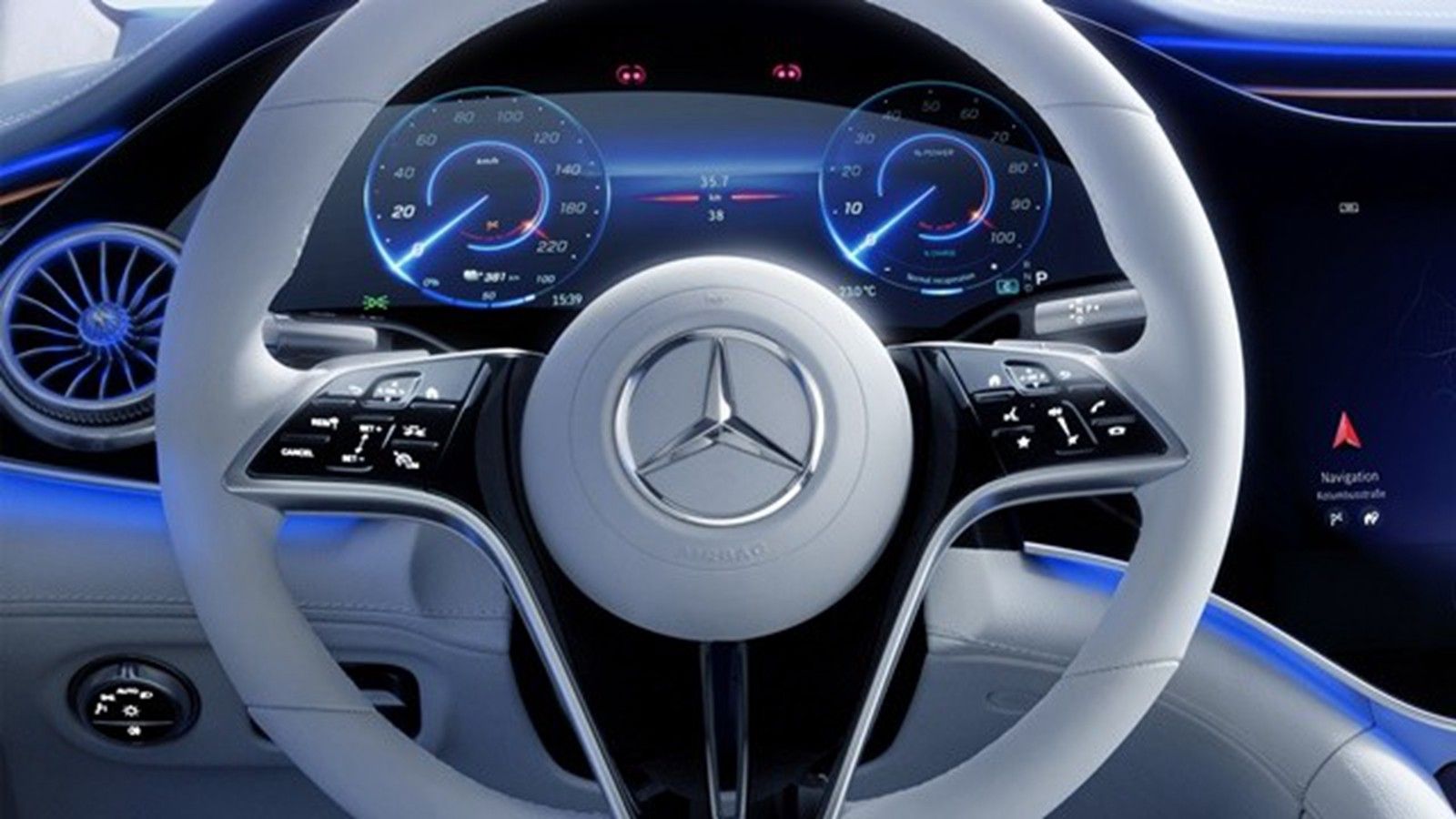 Mercedes-Benz EQS (Public) 2022 Nội thất 005