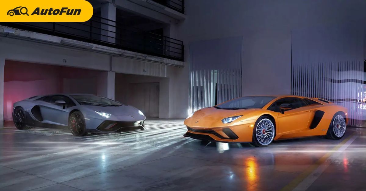 So sánh Lamborghini Aventador 2022 và thế hệ cũ: Cải tiến những gì? |  AutoFun