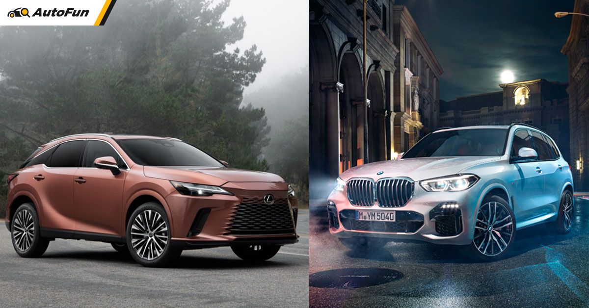 So sánh Lexus RX 2023 và BMW X5: Chọn xe Nhật hay xe Đức? 01