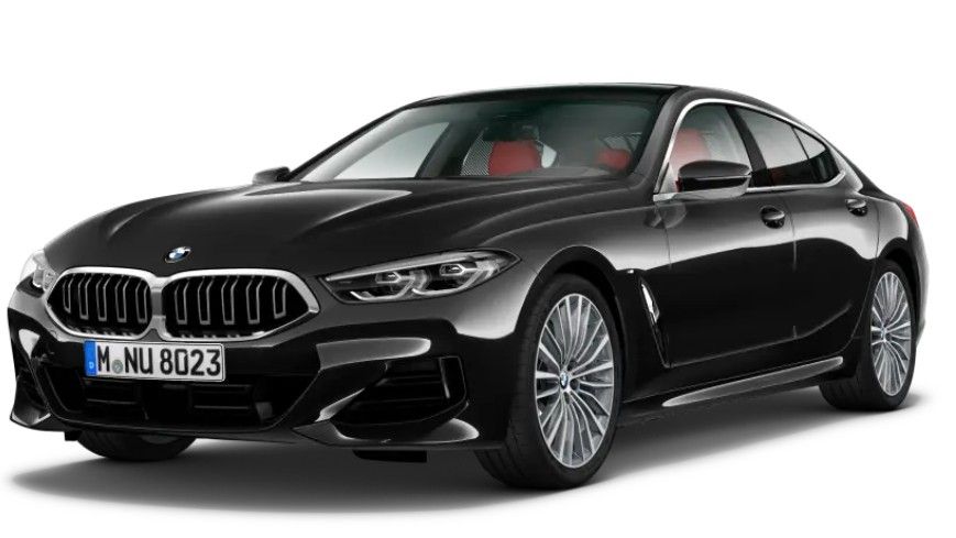 BMW 8 Series Gran Coupe Đen Carbon metallic
