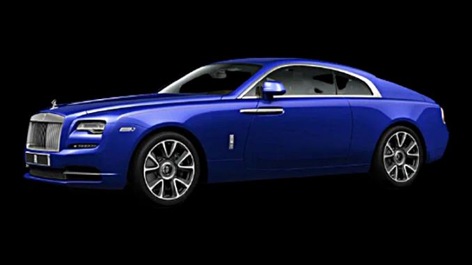 HD wallpaper blue Rolls Royce Phantom coupe rollsroyce wraith side  view  Wallpaper Flare