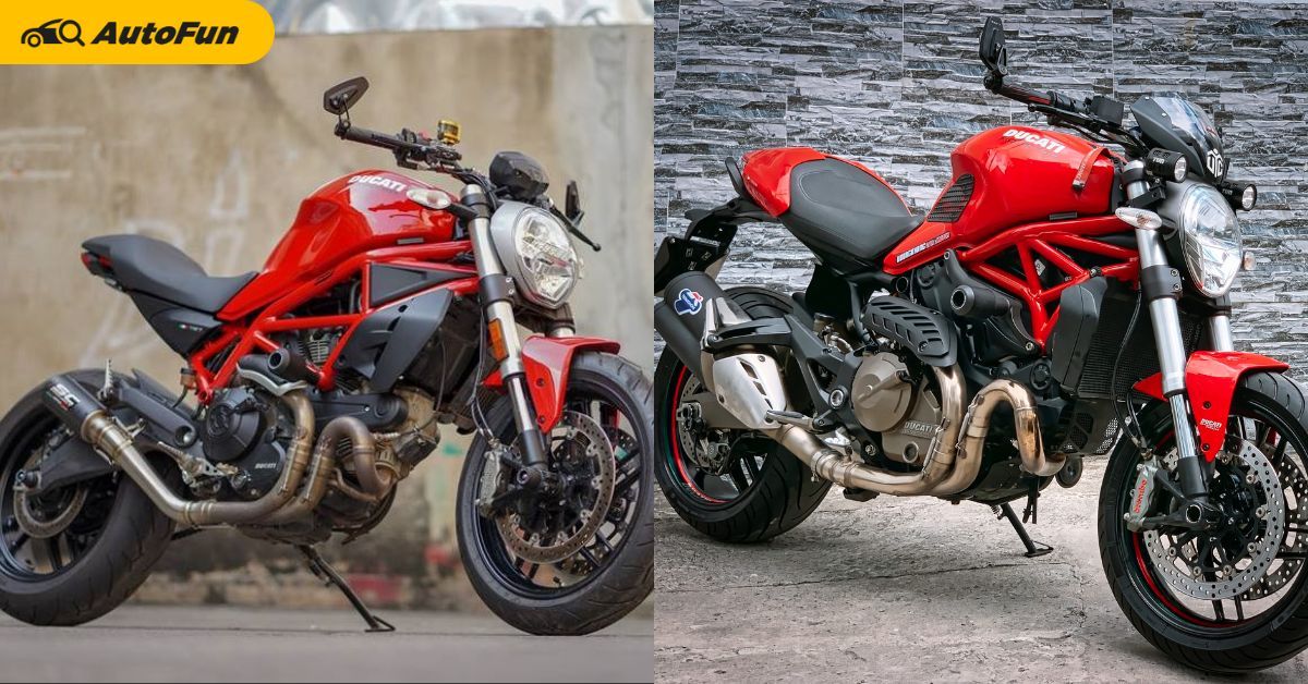 Ducati Monster 821 có thể bỏ khung mắt cáo  VnExpress
