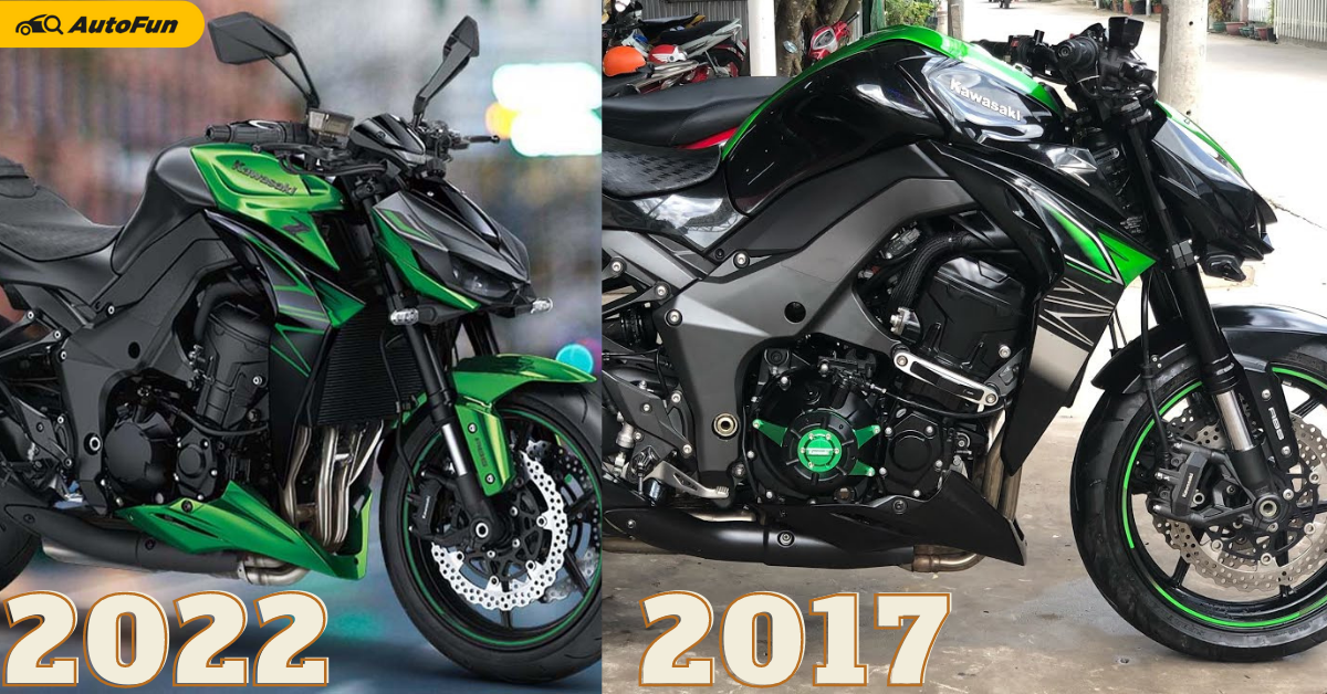 Kawasaki Z1000 cam đen ABS 2017