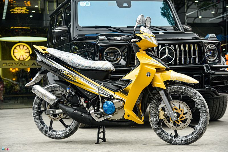 Xe côn tay 2 kỳ Yamaha 125ZR 2016 có màu mới giá từ 414 triệu Đồng