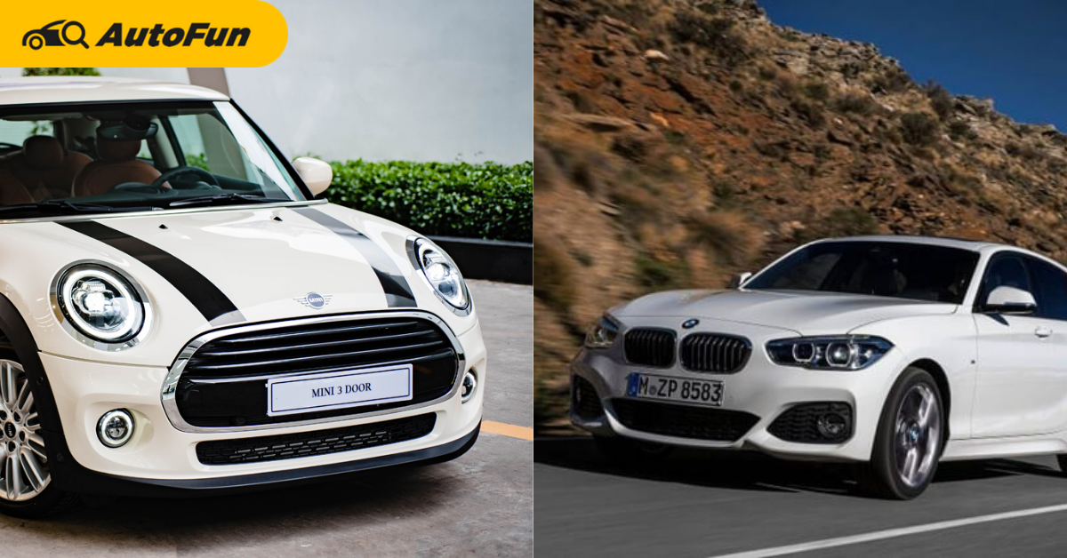  Comparar Mini Cooper y BMW 118i: ¿Son el mismo 'padre'?  |  AutoFun