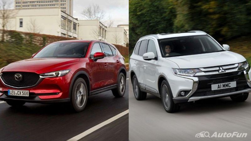 Mazda CX-5 2.5 và Mitsubishi Outlander 2.4 tầm giá 1 tỷ đồng nên chọn xe nào? 07