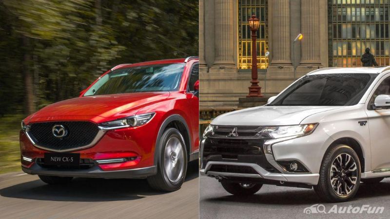 Mazda CX-5 2.5 và Mitsubishi Outlander 2.4 tầm giá 1 tỷ đồng nên chọn xe nào? 04