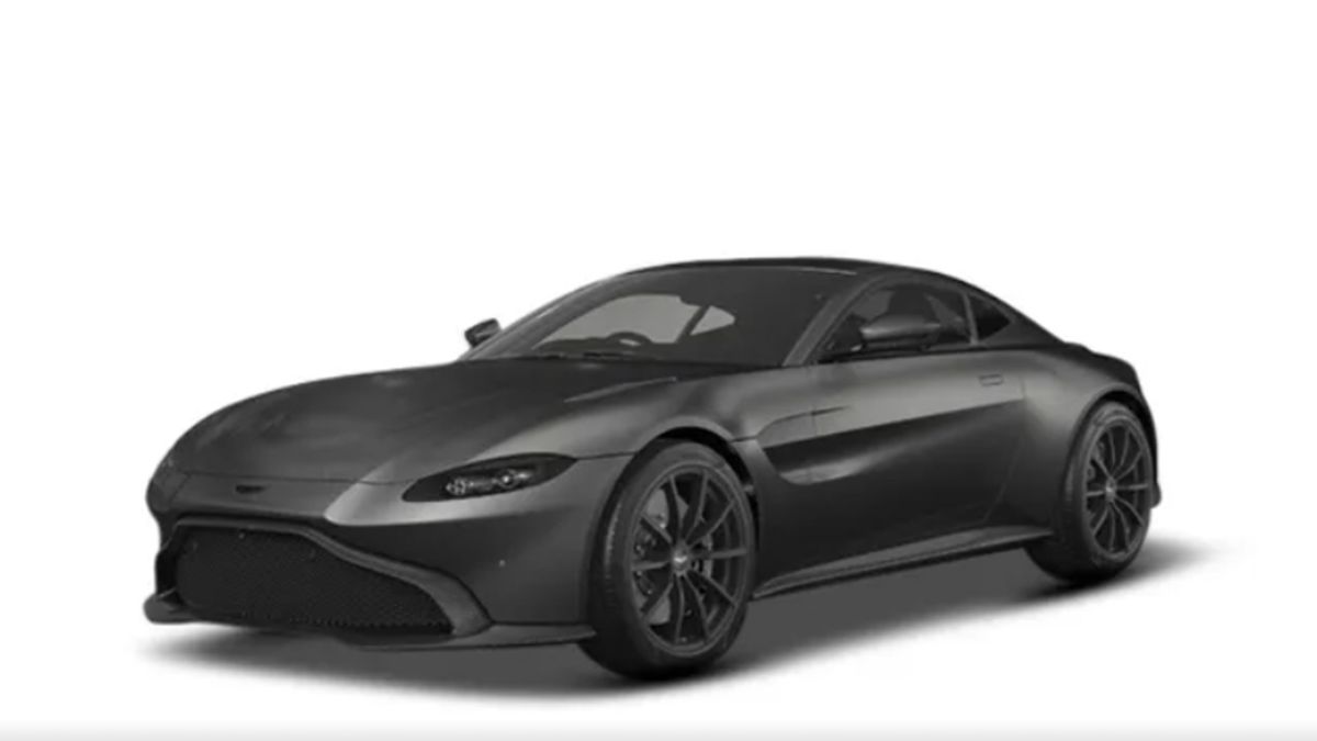 Aston Martin Vantage V8 Satin Xenon Grey