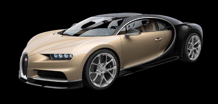 Bugatti Chiron Carbon Fiber With Champagne