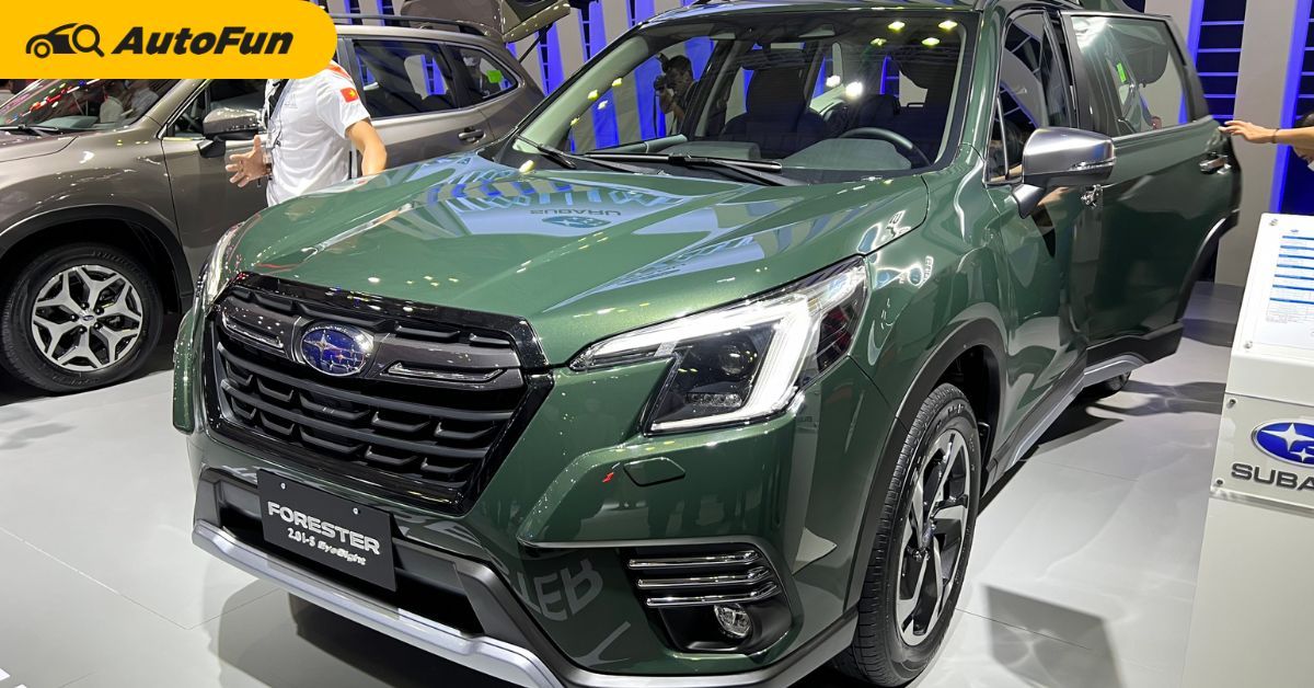Subaru Forester vén màn phiên bản mới chưa chốt giá tại Việt Nam