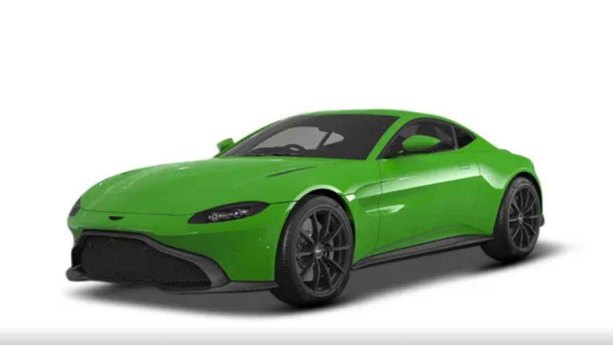 Aston Martin Vantage V8 Kermit Green