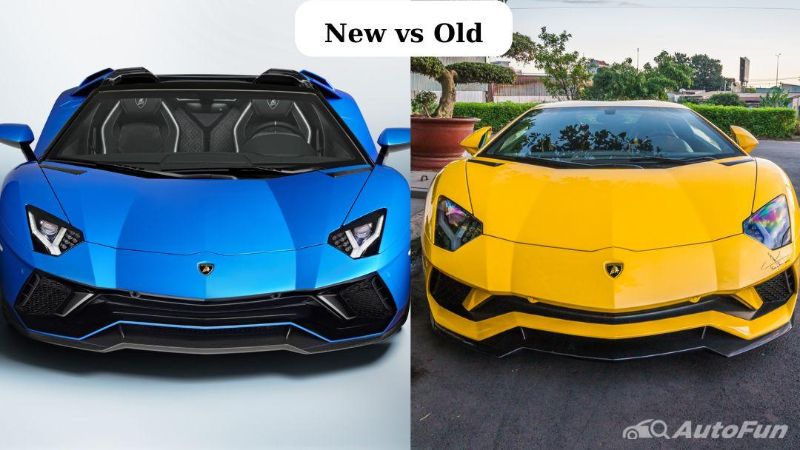 So sánh Lamborghini Aventador 2022 và thế hệ cũ: Cải tiến những gì ...