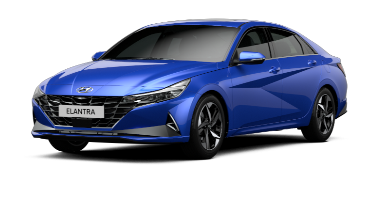 Hyundai Elantra  stone blue