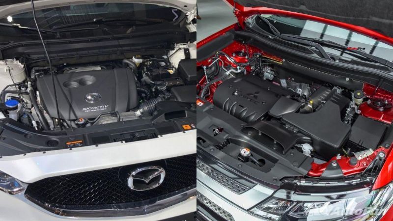 Mazda CX-5 2.5 và Mitsubishi Outlander 2.4 tầm giá 1 tỷ đồng nên chọn xe nào? 06