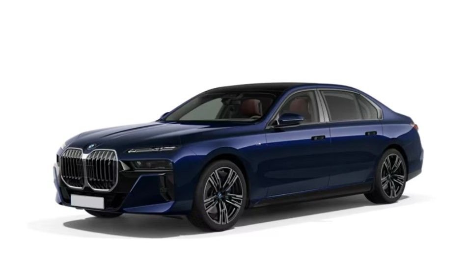 BMW i7 Tanzanite Blue Metallic