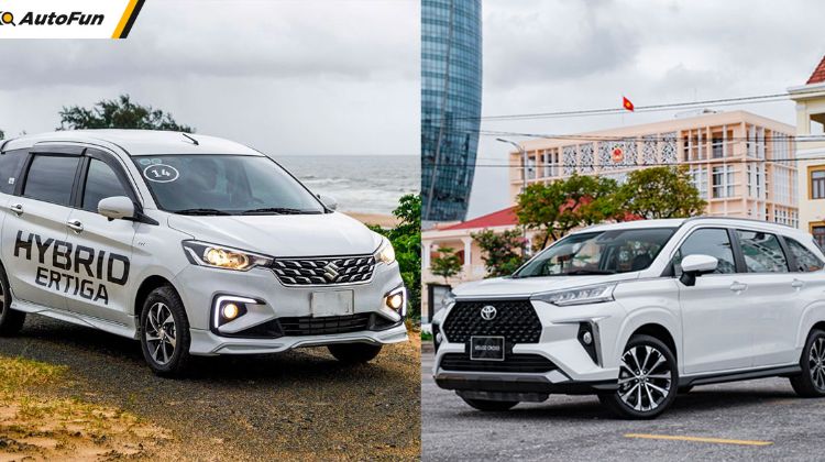 Cùng tầm giá, chọn Suzuki Ertiga Hybrid hay Toyota Veloz Cross?