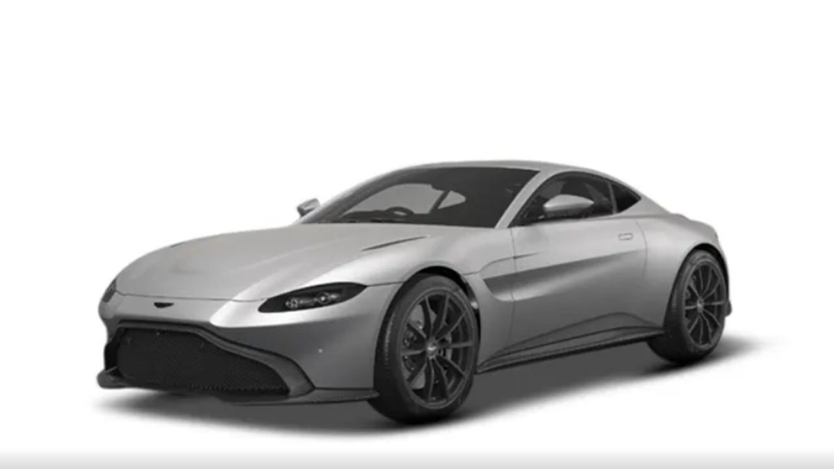 Aston Martin Vantage V8 Satin Titanium Silver