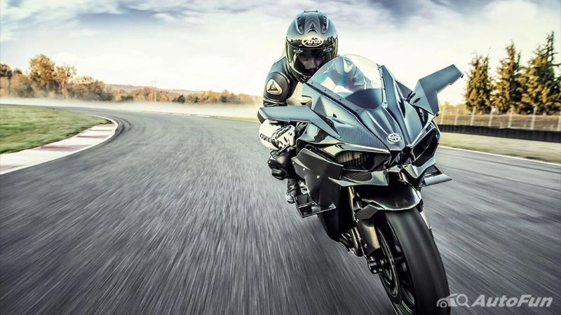 Kawasaki Ninja H2R 2023 – siêu mô tô mạnh nhất, giá bằng cả một căn nhà |  AutoFun