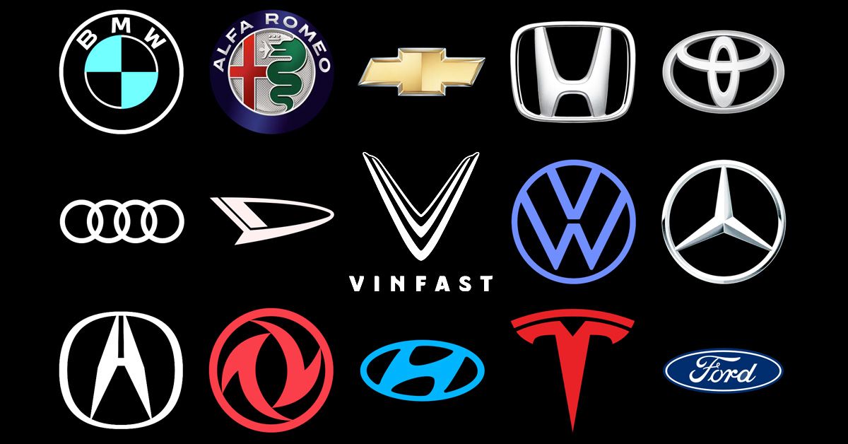 Danh Sách Thương Hiệu Và Logo Các Hãng Xe Ô Tô Nổi Tiếng Việt Nam | Autofun