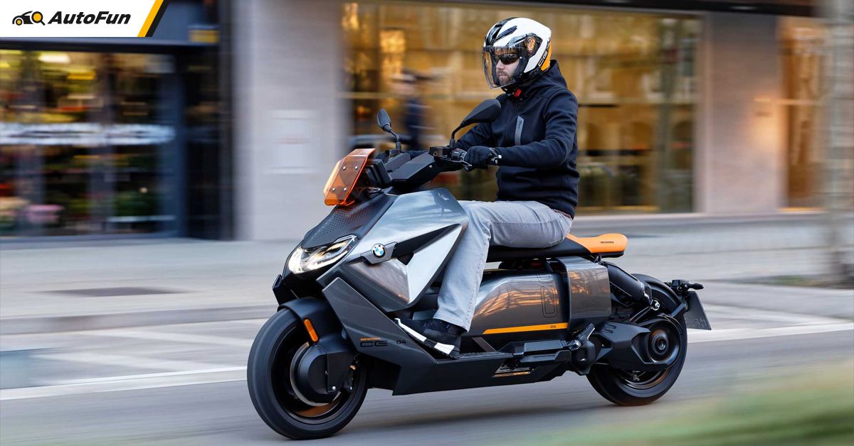  BMW CE: una motocicleta eléctrica con un diseño genial, llena de tecnología y una velocidad máxima de 0 km/h