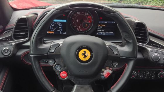 Ferrari 458 Public Nội thất 009